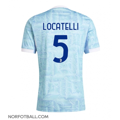 Billige Fotballdrakt Juventus Manuel Locatelli #5 Replika Bortedrakt 2025-26 Kortermet Billige Fotballdrakt Juventus Manuel Locatelli #5 Replika Bortedrakt 2025-26 Kortermet